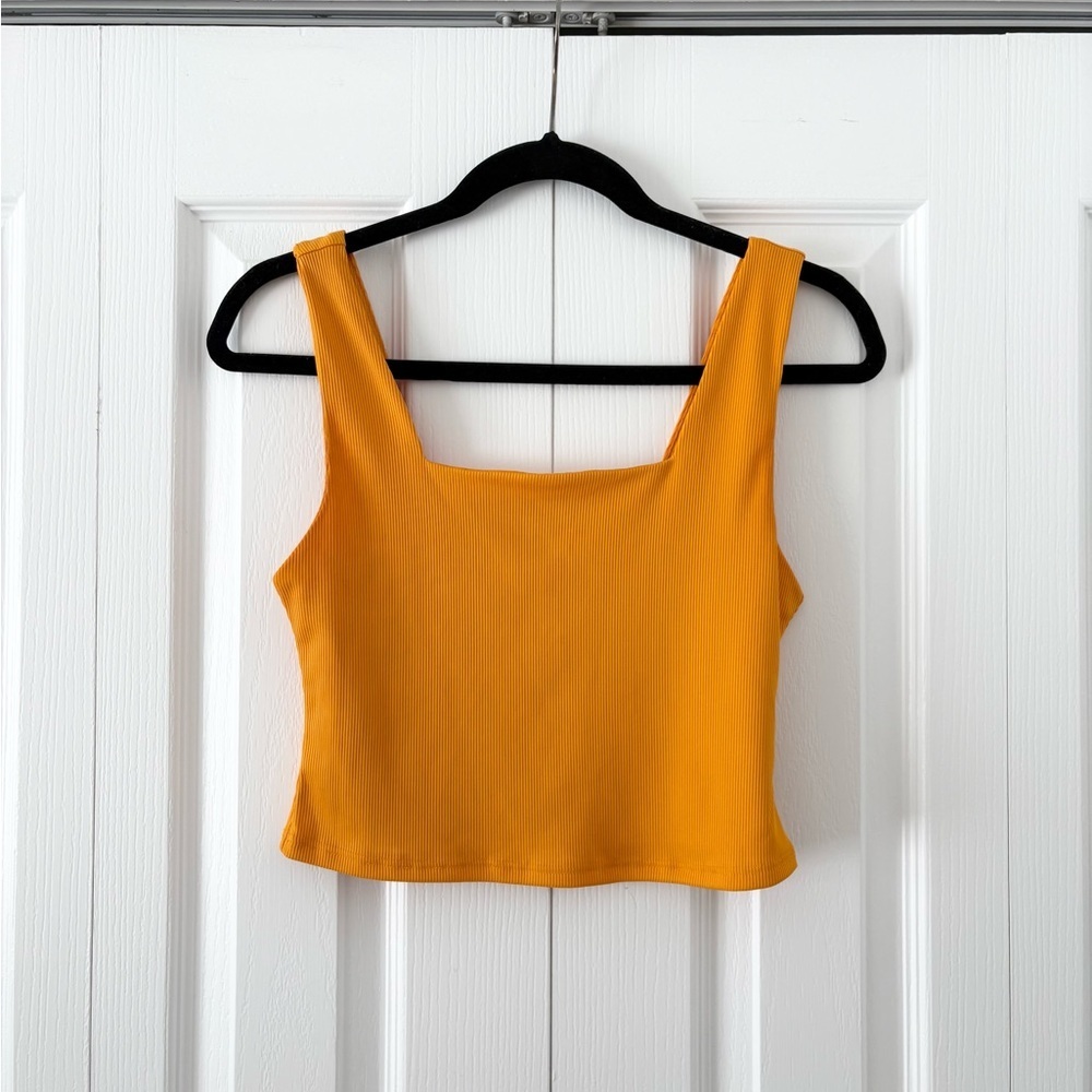 Originality Orange Cropped Tank